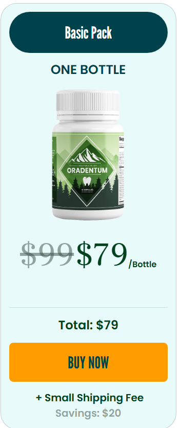 Oradentum 1 Bottle